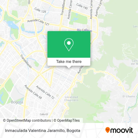 Inmaculada Valentina Jaramillo map