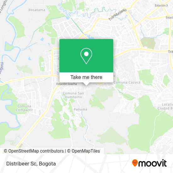 Distribeer Sc map