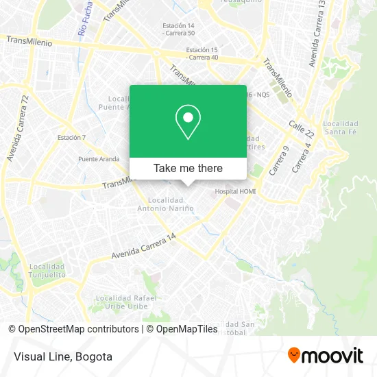 Visual Line map