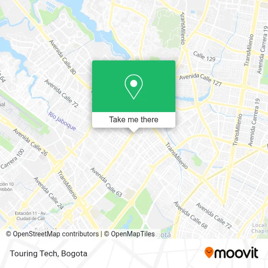 Touring Tech map
