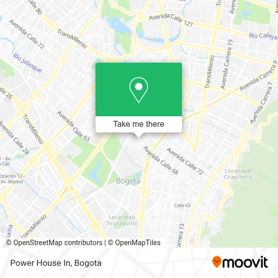 Power House In map