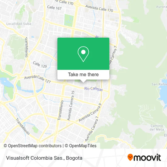Visualsoft Colombia Sas. map