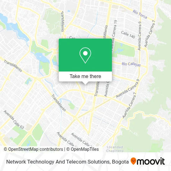 Network Technology And Telecom Solutions map