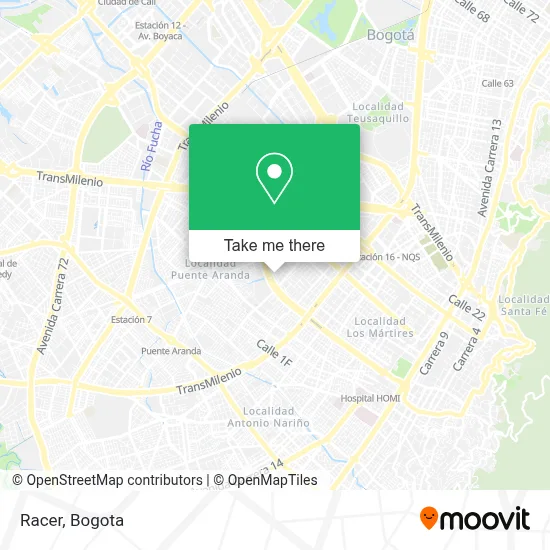 Racer map