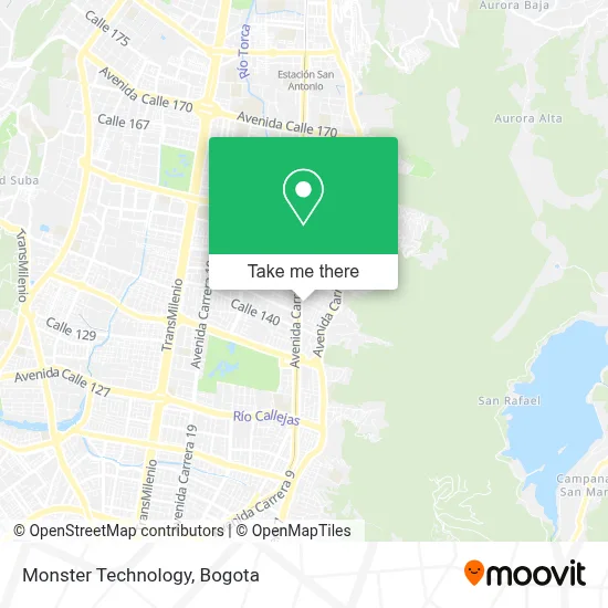 Monster Technology map