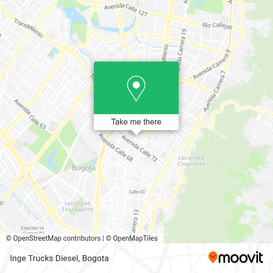 Inge Trucks Diesel map
