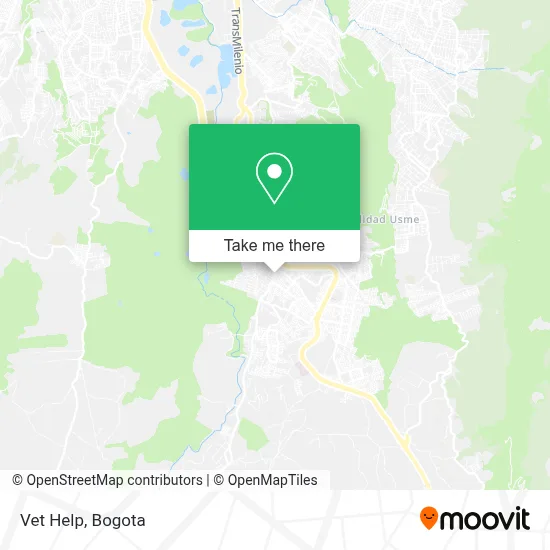 Vet Help map