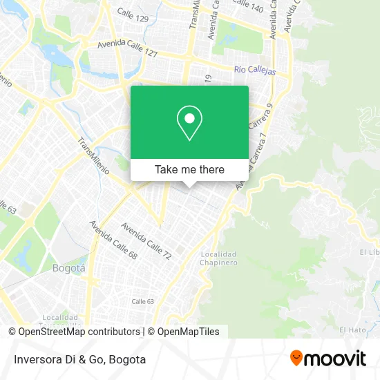 Inversora Di & Go map