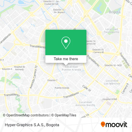 Hyper-Graphics S.A.S. map