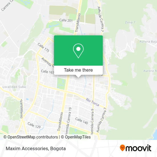 Maxim Accessories map