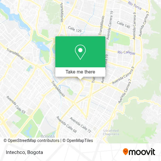 Intechco map