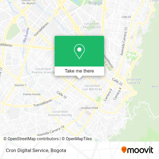 Cron Digital Service map
