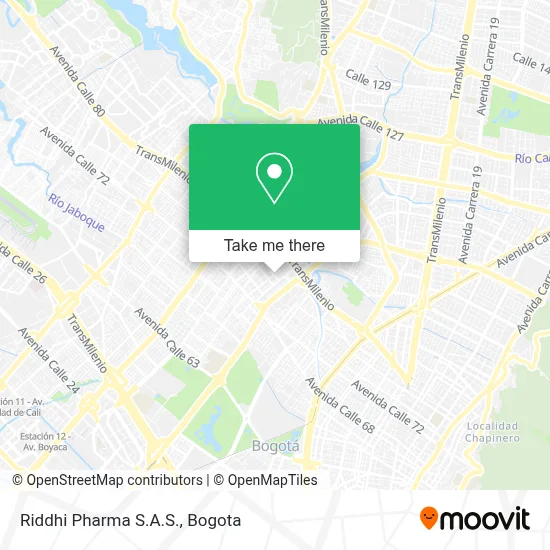 Riddhi Pharma S.A.S. map