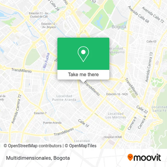Multidimensionales map