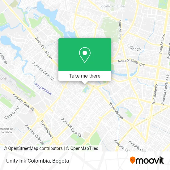 Unity Ink Colombia map
