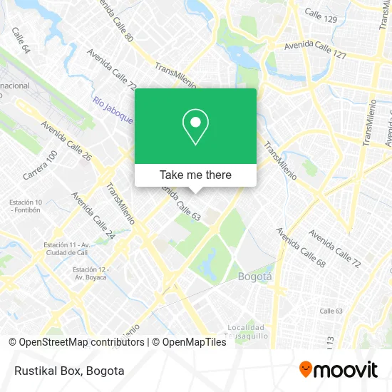 Rustikal Box map