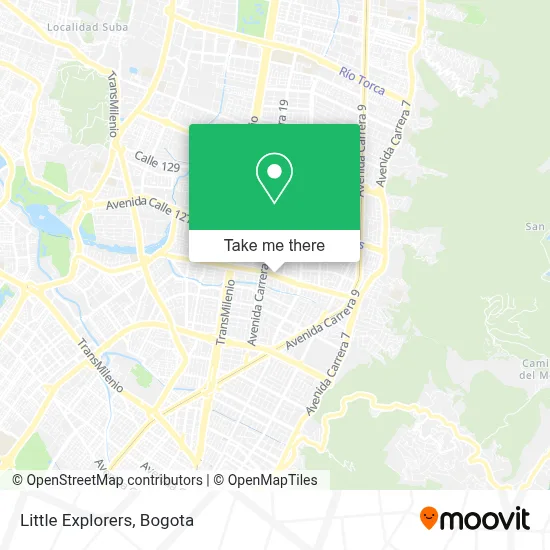 Little Explorers map