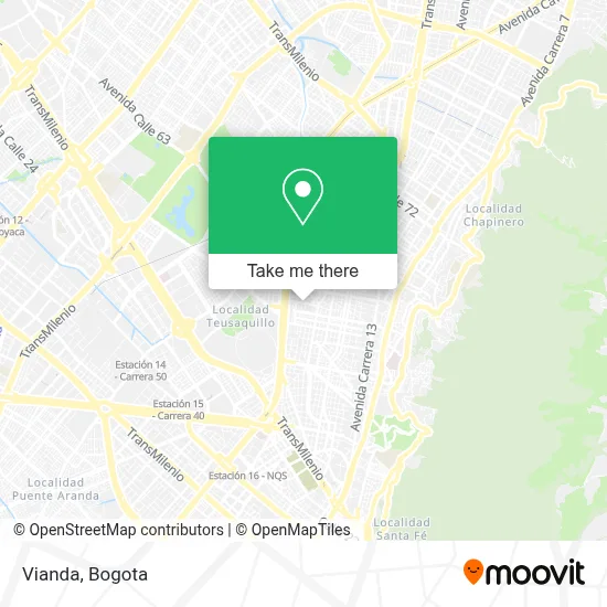 Vianda map