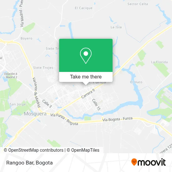 Rangoo Bar map