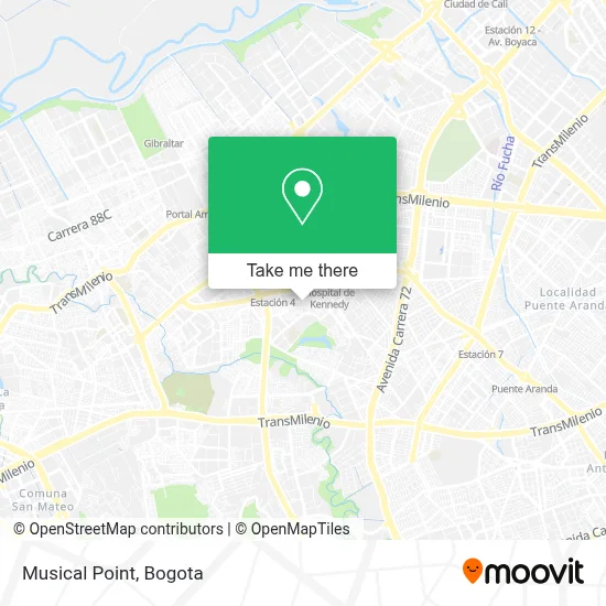 Musical Point map