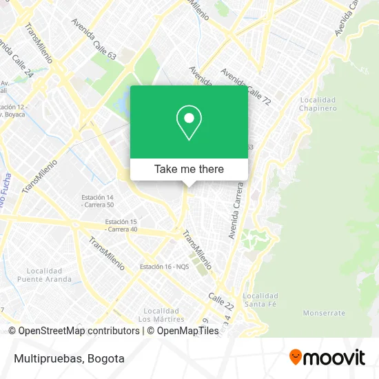 Multipruebas map
