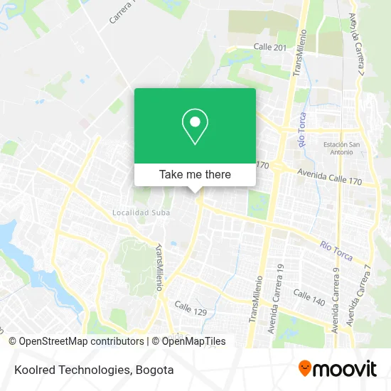 Koolred Technologies map