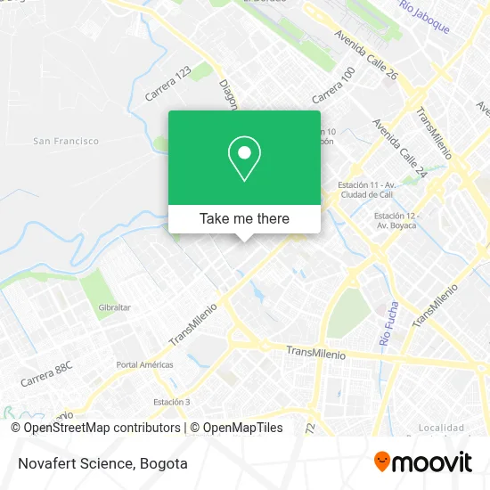 Novafert Science map