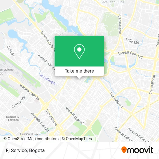 Fj Service map