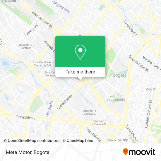 Meta Motor map