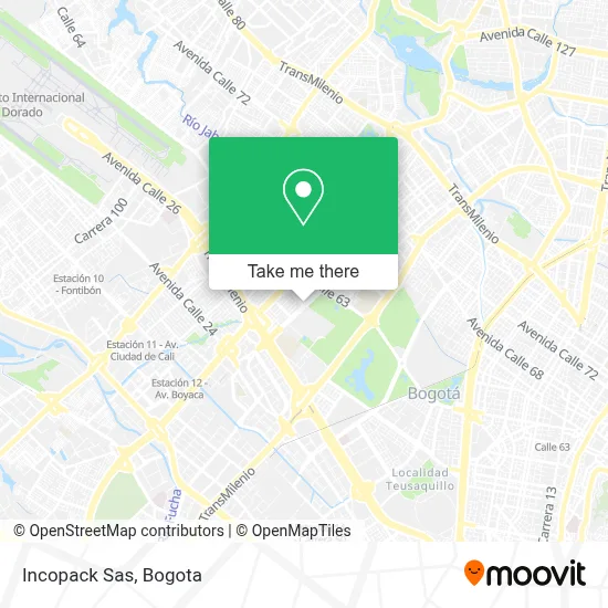 Incopack Sas map