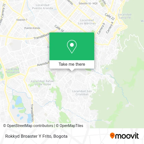 Rokkyd Broaster Y Frito map