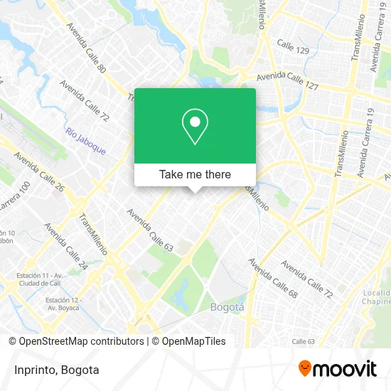 Inprinto map