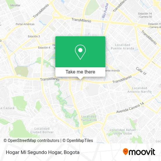 Hogar Mi Segundo Hogar map
