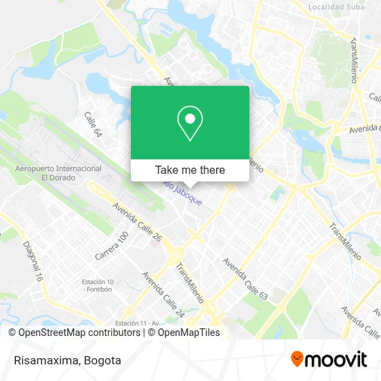 Risamaxima map