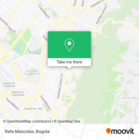 Rafa Mascotas map