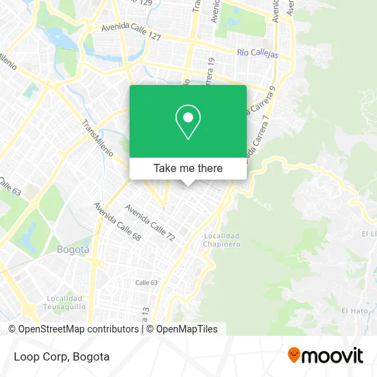 Loop Corp map