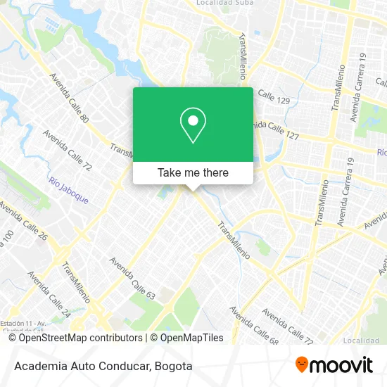 Academia Auto Conducar map