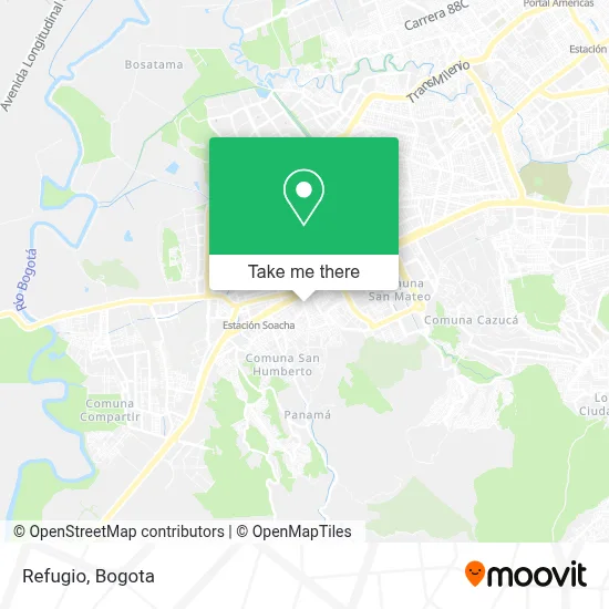 Refugio map