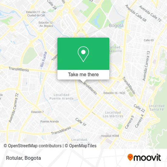 Rotular map