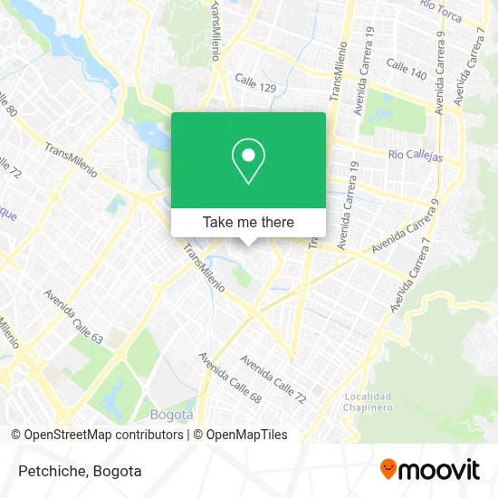 Petchiche map
