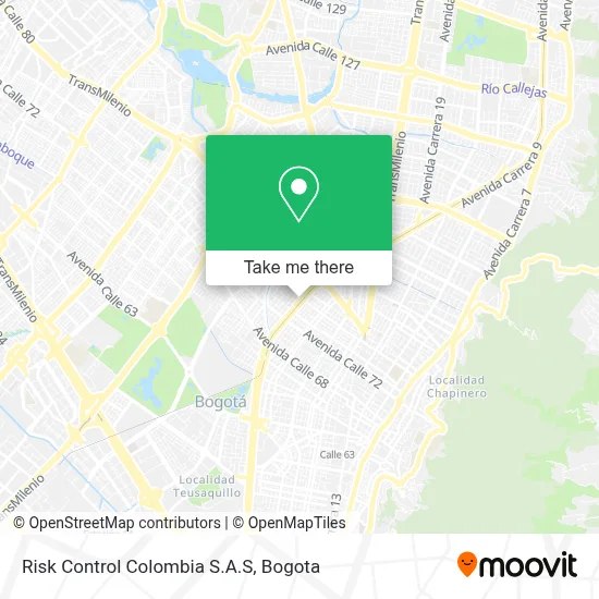 Risk Control Colombia S.A.S map