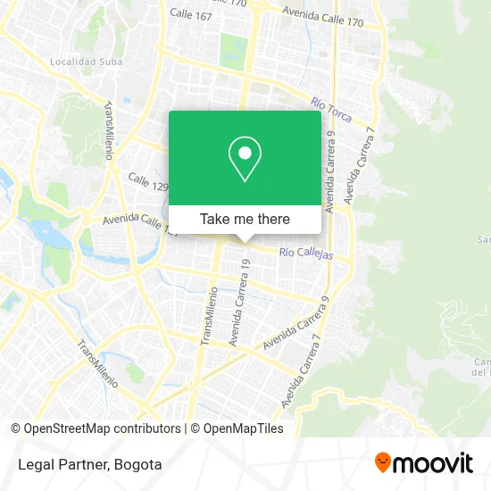 Legal Partner map