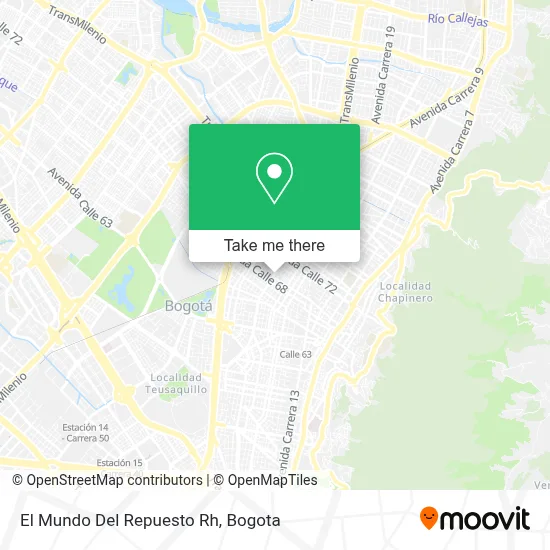 El Mundo Del Repuesto Rh map