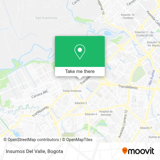 Insumos Del Valle map