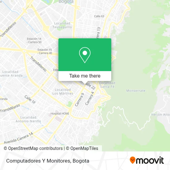 Computadores Y Monitores map