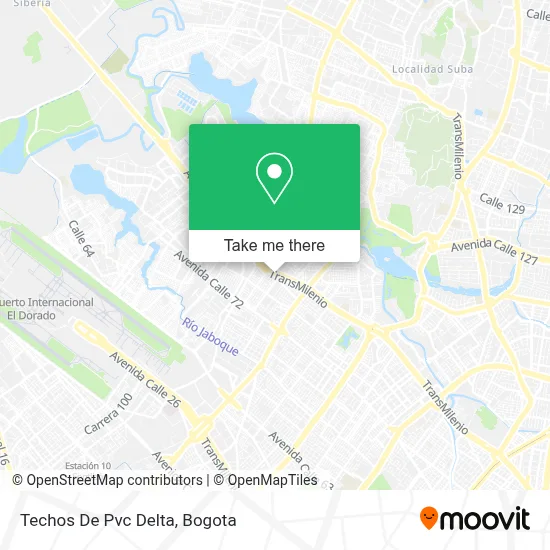 Techos De Pvc Delta map