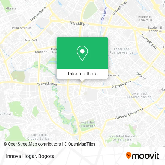 Innova Hogar map