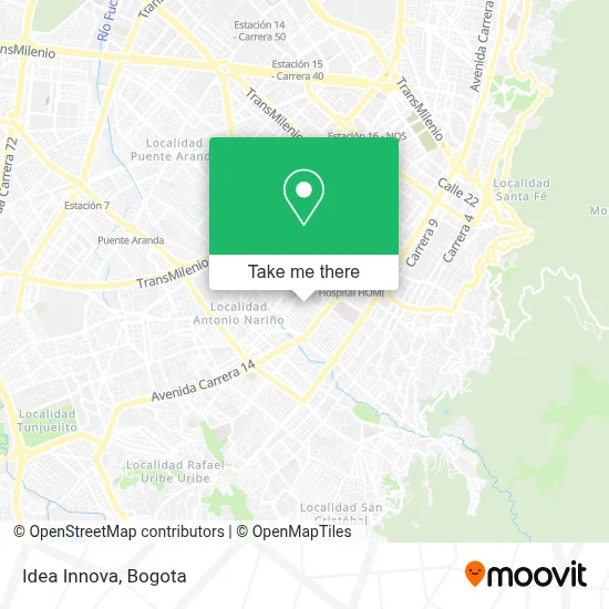 Idea Innova map