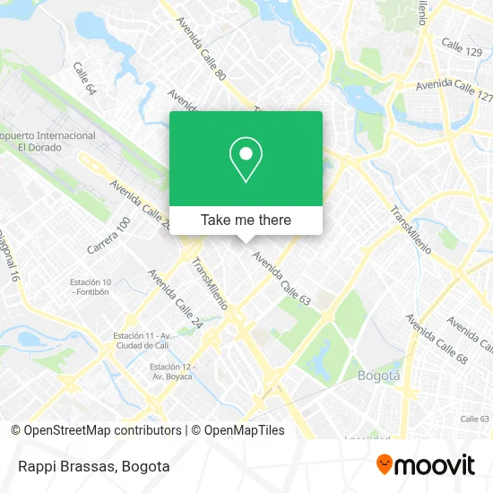 Rappi Brassas map