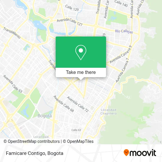 Famicare Contigo map